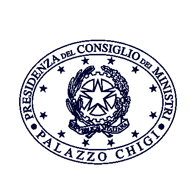 logo di presidenza del consiglio dei ministri cliente di gruppo crisalide